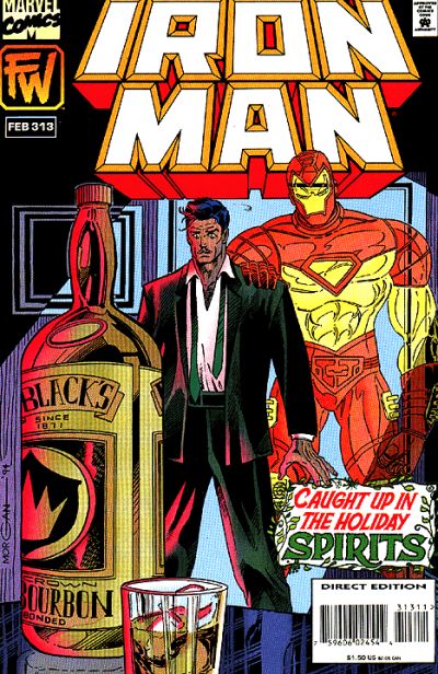 Cover for Iron Man (Marvel, 1968 series) #313 [Direct Edition]