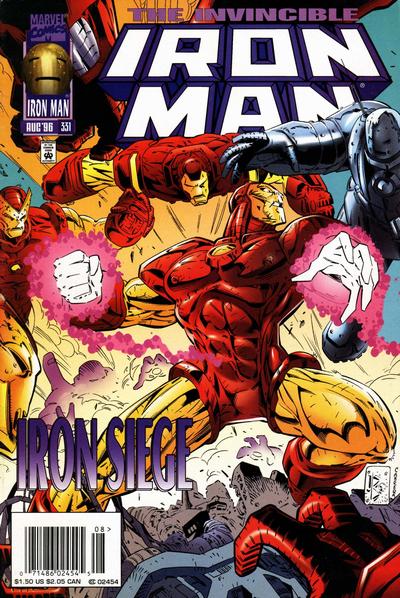 Cover for Iron Man (Marvel, 1968 series) #331 [Newsstand]