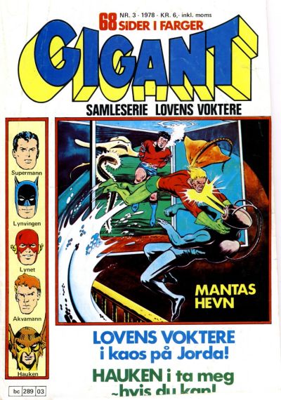 Cover for Gigant (Semic, 1977 series) #3/1978