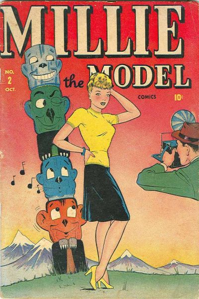 Cover for Millie the Model Comics (Marvel, 1945 series) #2