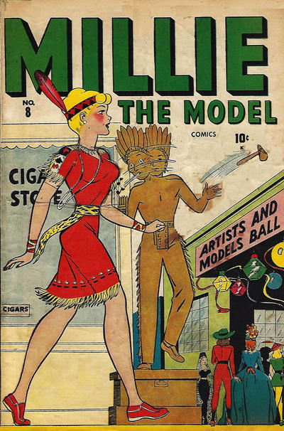 Cover for Millie the Model Comics (Marvel, 1945 series) #8