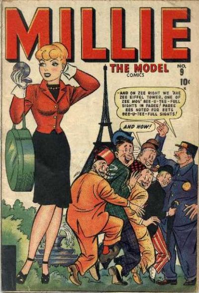 Cover for Millie the Model Comics (Marvel, 1945 series) #9