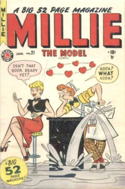 Cover for Millie the Model Comics (Marvel, 1945 series) #21