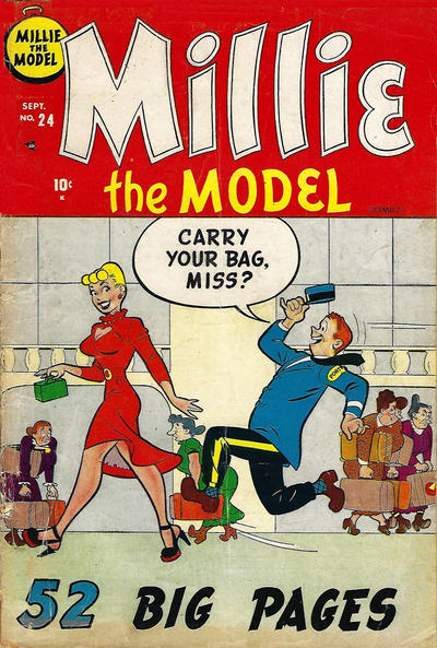 Cover for Millie the Model Comics (Marvel, 1945 series) #24