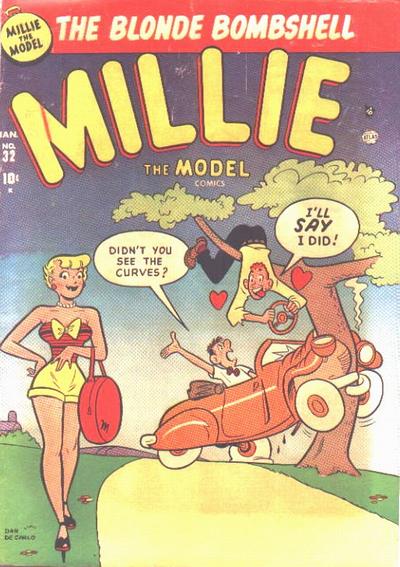 Cover for Millie the Model Comics (Marvel, 1945 series) #32