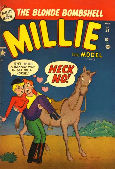 Cover for Millie the Model Comics (Marvel, 1945 series) #34