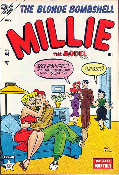 Cover for Millie the Model Comics (Marvel, 1945 series) #44