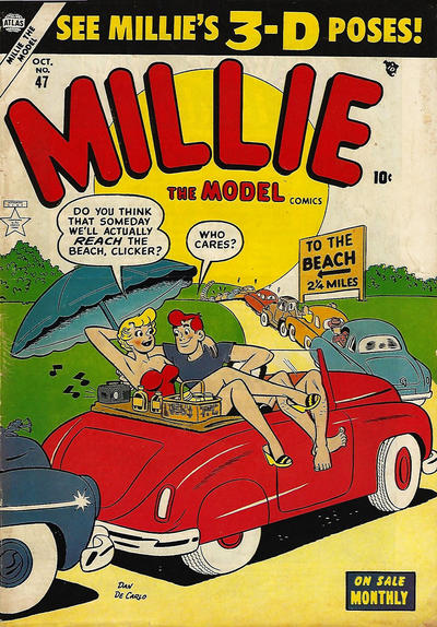 Cover for Millie the Model Comics (Marvel, 1945 series) #47