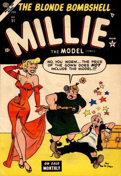 Cover for Millie the Model Comics (Marvel, 1945 series) #51