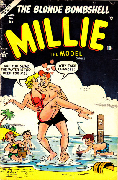 Cover for Millie the Model Comics (Marvel, 1945 series) #55