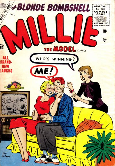 Cover for Millie the Model Comics (Marvel, 1945 series) #63