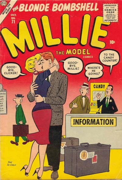 Cover for Millie the Model Comics (Marvel, 1945 series) #71
