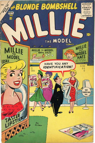 Cover for Millie the Model Comics (Marvel, 1945 series) #81