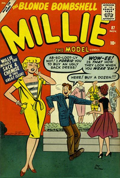 Cover for Millie the Model Comics (Marvel, 1945 series) #87