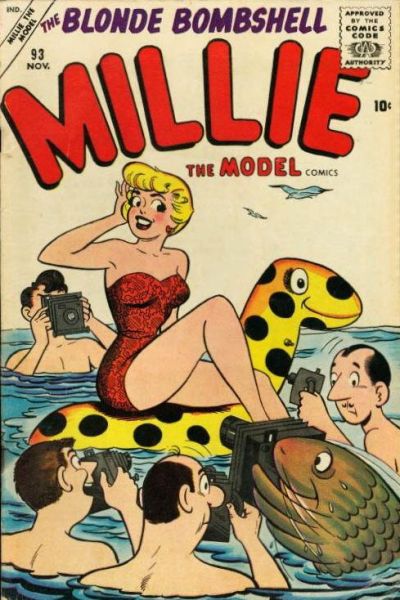 Cover for Millie the Model Comics (Marvel, 1945 series) #93