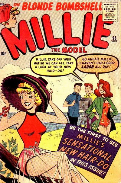 Cover for Millie the Model Comics (Marvel, 1945 series) #98