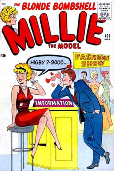 Cover for Millie the Model Comics (Marvel, 1945 series) #101