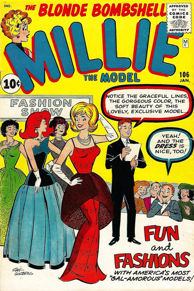 Cover for Millie the Model Comics (Marvel, 1945 series) #106