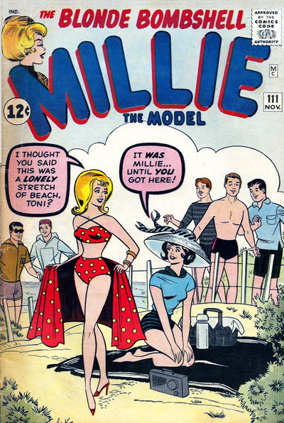 Cover for Millie the Model Comics (Marvel, 1945 series) #111