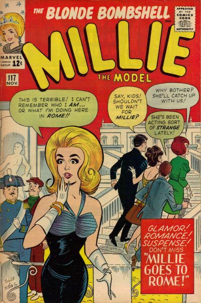 Cover for Millie the Model Comics (Marvel, 1945 series) #117