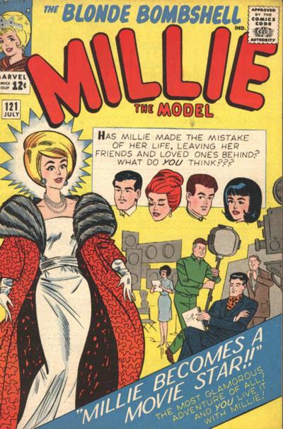 Cover for Millie the Model Comics (Marvel, 1945 series) #121