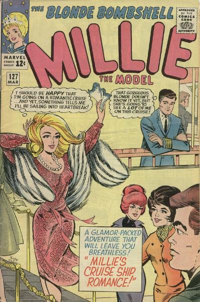Cover for Millie the Model Comics (Marvel, 1945 series) #127