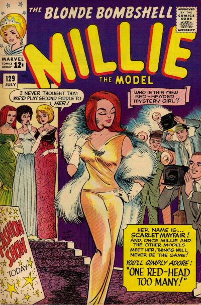 Cover for Millie the Model Comics (Marvel, 1945 series) #129