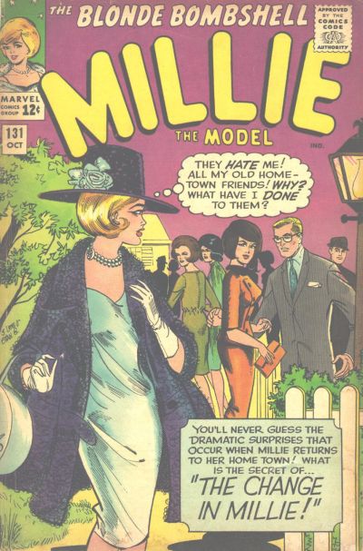 Cover for Millie the Model Comics (Marvel, 1945 series) #131