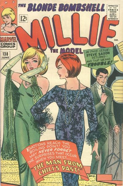 Cover for Millie the Model Comics (Marvel, 1945 series) #138