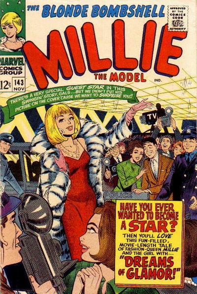 Cover for Millie the Model Comics (Marvel, 1945 series) #143