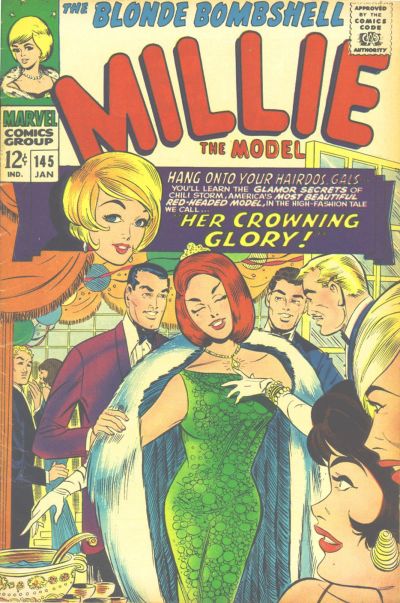 Cover for Millie the Model (Marvel, 1966 series) #145
