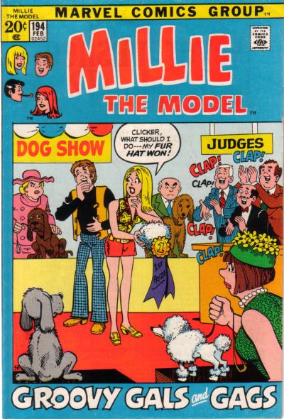 Cover for Millie the Model (Marvel, 1966 series) #194
