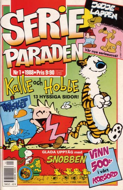 Cover for Serie-paraden [Serieparaden] (Semic, 1987 series) #1/1988