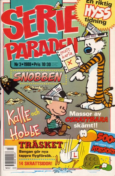 Cover for Serie-paraden [Serieparaden] (Semic, 1987 series) #3/1988
