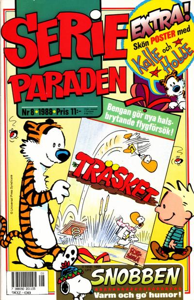 Cover for Serie-paraden [Serieparaden] (Semic, 1987 series) #8/1988