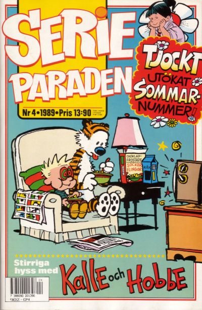 Cover for Serie-paraden [Serieparaden] (Semic, 1987 series) #4/1989