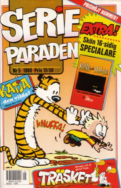 Cover for Serie-paraden [Serieparaden] (Semic, 1987 series) #5/1989