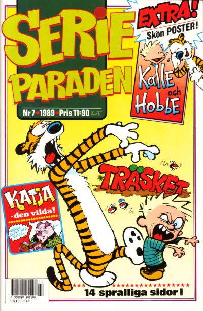 Cover for Serie-paraden [Serieparaden] (Semic, 1987 series) #7/1989