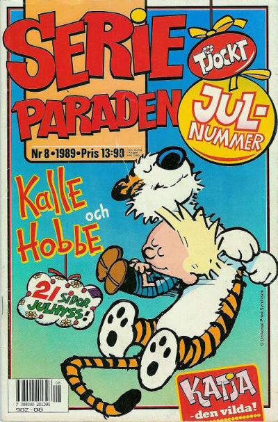 Cover for Serie-paraden [Serieparaden] (Semic, 1987 series) #8/1989