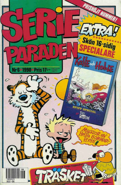 Cover for Serie-paraden [Serieparaden] (Semic, 1987 series) #6/1990