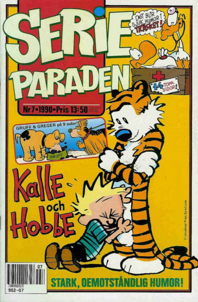 Cover for Serie-paraden [Serieparaden] (Semic, 1987 series) #7/1990