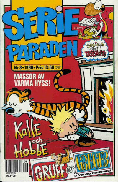 Cover for Serie-paraden [Serieparaden] (Semic, 1987 series) #8/1990