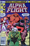 Cover for Alpha Flight (Marvel, 1983 series) #2 [Canadian]
