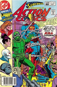 Cover for Action Comics (DC, 1938 series) #536 [Newsstand]