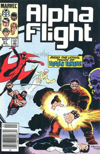 Cover for Alpha Flight (Marvel, 1983 series) #31 [Canadian]