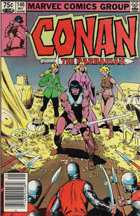 Cover for Conan the Barbarian (Marvel, 1970 series) #146 [Canadian]