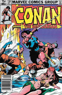 Cover for Conan the Barbarian (Marvel, 1970 series) #150 [Canadian]