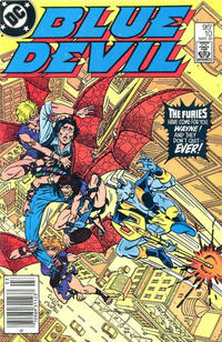 Cover Thumbnail for Blue Devil (DC, 1984 series) #10 [Canadian]