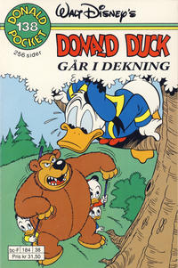 Cover Thumbnail for Donald Pocket (Hjemmet / Egmont, 1968 series) #138 - Donald Duck går i dekning [1. opplag]