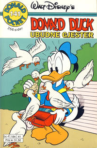 Cover Thumbnail for Donald Pocket (Hjemmet / Egmont, 1968 series) #141 - Ubudne gjester [1. opplag]